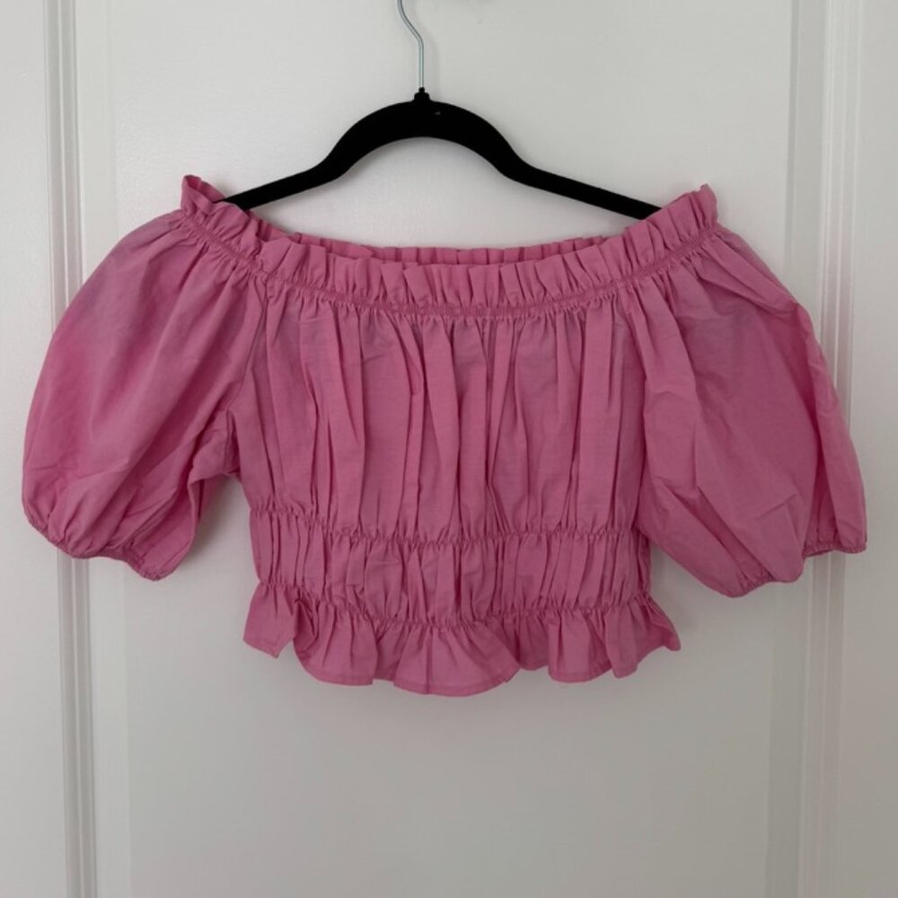 Zara Cropped Shirt